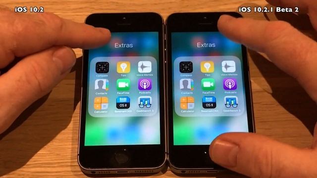iPhone 5S : iOS 10.2 vs iOS 10.2.1 Beta 2 / Public Beta 2 Speed Test Build # 14D15 смотреть онлайн