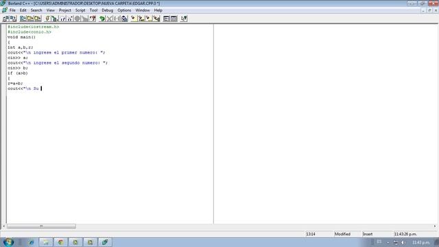 Borland C++ (Sumar,restar,multiplicar)... смотреть онлайн