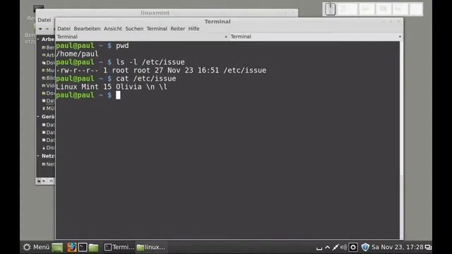 Linux - Benutzer benachrichtigen - die Datei /etc/issue смотреть онлайн