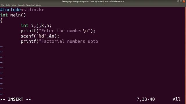 Linux C program to find Factorial numbers upto N number смотреть онлайн