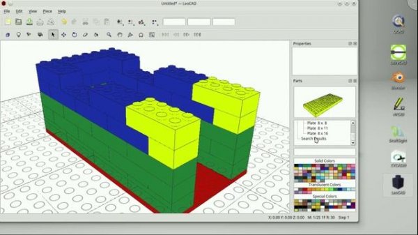LeoCAD on Linux Mint !