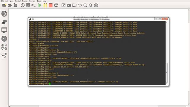 Cisco Static Route Configuration Tutorial смотреть онлайн