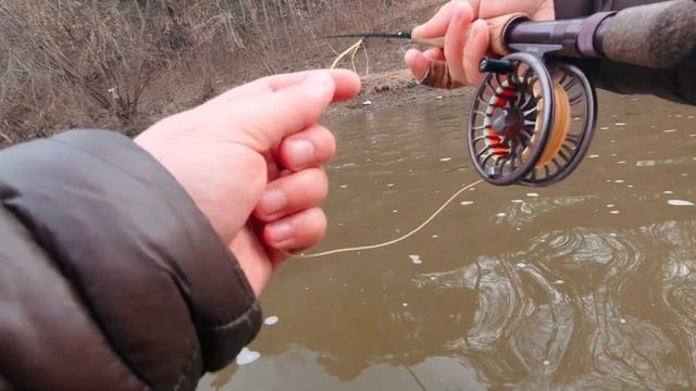 Евронимфинг ранней весной. Euro Nymphing. смотреть онлайн