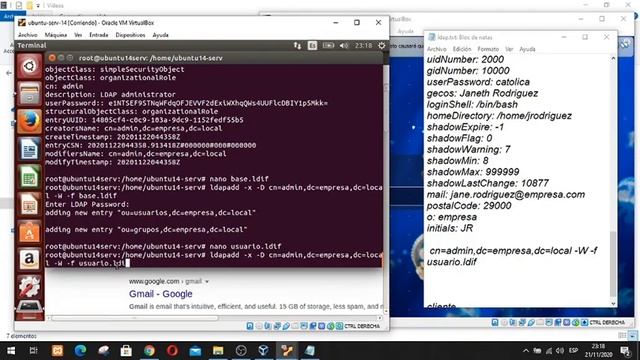 Configurar LDAP en Linux смотреть онлайн