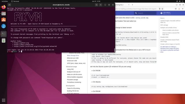Ventoy on PiKVM (BliKVM) смотреть онлайн