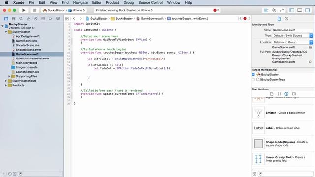 iOS Development with Swift Tutorial - 33 - Transitioning to a New Scene смотреть онлайн