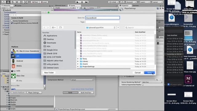 Unity export to IOS смотреть онлайн