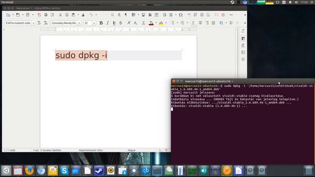 Vivaldi web browser Ubuntu 16.04 смотреть онлайн