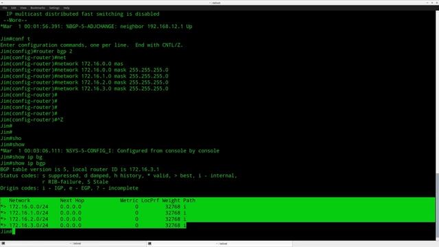 BGP Aggregation on Cisco IOS Router смотреть онлайн