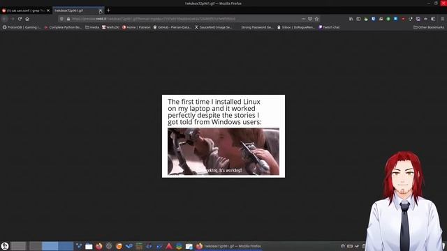 Tech Boi Looks At Funny HAHAs - r/linuxmemes смотреть онлайн