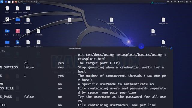اختبار اختراق بروتوكول FTP باستخدام kali linux смотреть онлайн