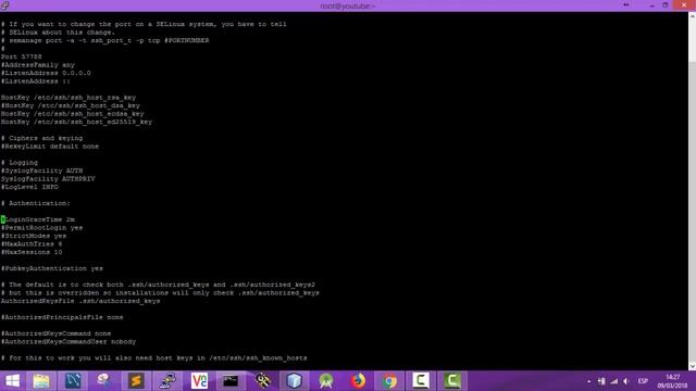 Configuración básica del servidor SSH por consola - Centos 7 minimal смотреть онлайн