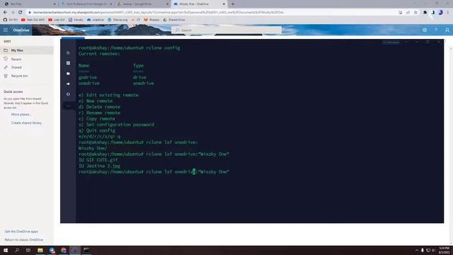 How to Backup Copy Transfer Files Between Clouds Using Rclone on Ubuntu VPS Google Drive One Drive смотреть онлайн