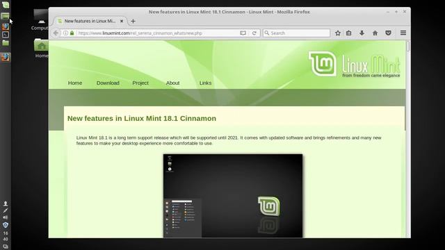 A Quick Look at Linux Mint 18.1 (Cinnamon) - Linux distro review смотреть онлайн