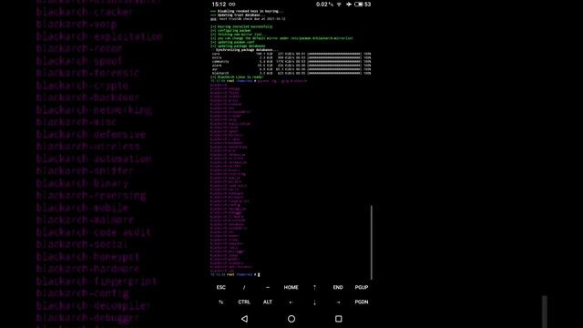 Blackarch Install On Termux | More Than 2000 Hacking Tools смотреть онлайн