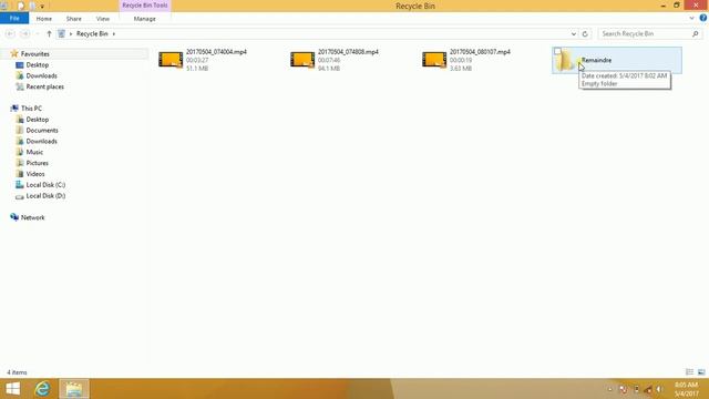 For learners - To create, rename, delete and restore folder.(in English) смотреть онлайн