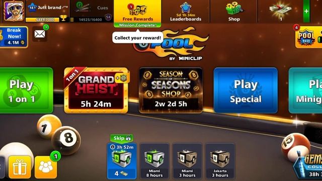 8 Ball pool free account with legendary cue смотреть онлайн