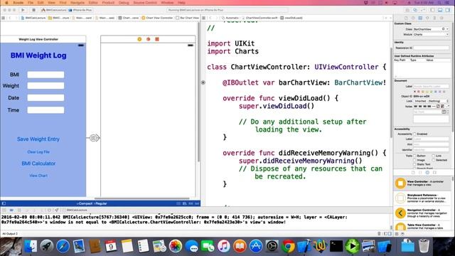 iOS Swift 2.2 Mobile Development - Lecture 15/25 - Using a Charting Library смотреть онлайн