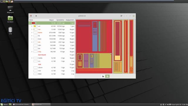 Linux Mint 16 - Disk Kullanımı Çözümleyici смотреть онлайн