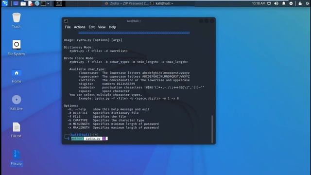 How to install and crack zip password using Zydra || 2022 смотреть онлайн