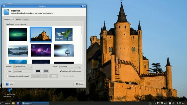 Black Lab Linux 7.6 XFCE смотреть онлайн