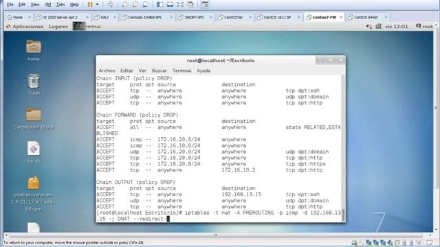 Prueba ICMP desde EXTERNA - DMZ смотреть онлайн