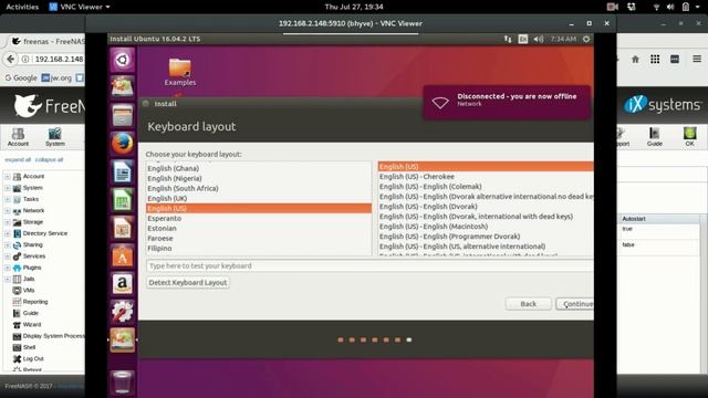 Install Ubuntu on Freenas смотреть онлайн