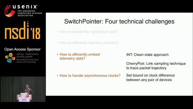 NSDI '18 - Distributed Network Monitoring and Debugging with SwitchPointer смотреть онлайн