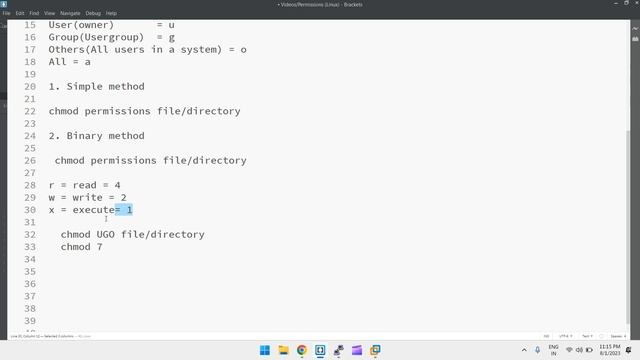 Linux File Permissions ( chmod, chown, chgrp ) смотреть онлайн