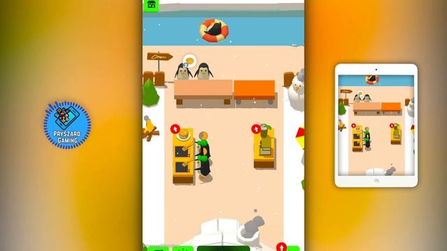 Penguin Venture - Gameplay Part 1 Idle Penguin Burger Restaurant Manager (iOS, Android) смотреть онлайн