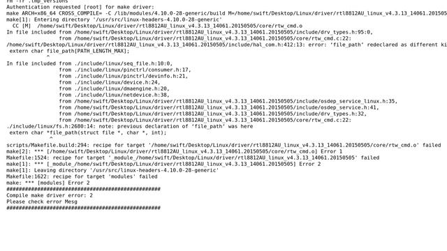 Ubuntu: Trying to install my Wireless adapter RTL8812AU смотреть онлайн