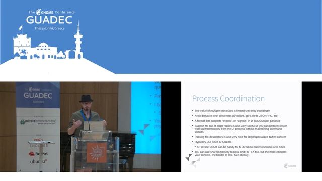 GUADEC 2019 - Christian Hergert - Designing Multi-Process Application Security смотреть онлайн