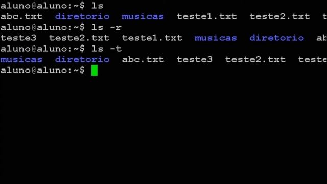 Linux - Comandos para manipulação de arquivos e diretórios - Parte 1 смотреть онлайн