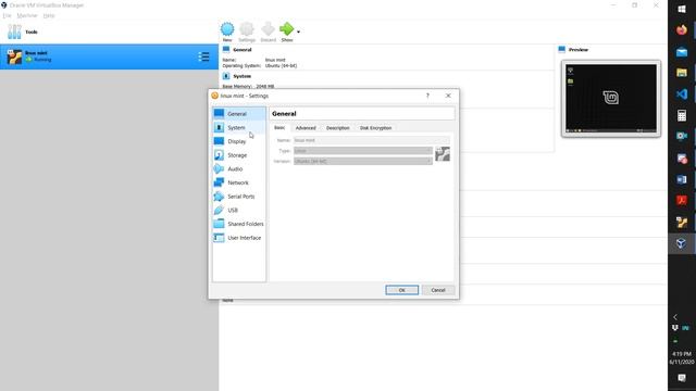 “errno 5 - Input/output Error” -- LinuxMint / VirtualBox