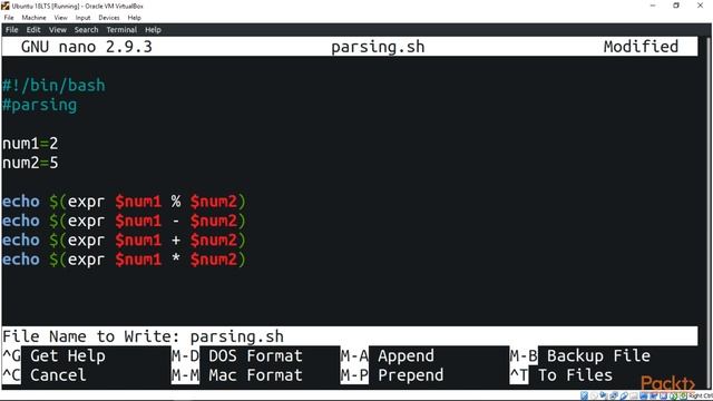 Linux Shell Scripting: Automating Command Line Tasks: Parsing – Check Whether | packtpub.com смотреть онлайн