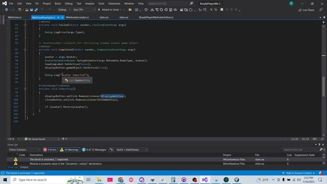 All Things ReadyPlayerMe - Part 3 - Mobile WebView Avatar Editor смотреть онлайн