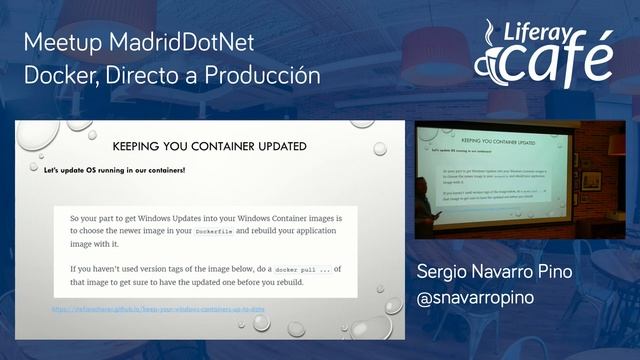 Meetup MadridDotNet - Docker en producción смотреть онлайн