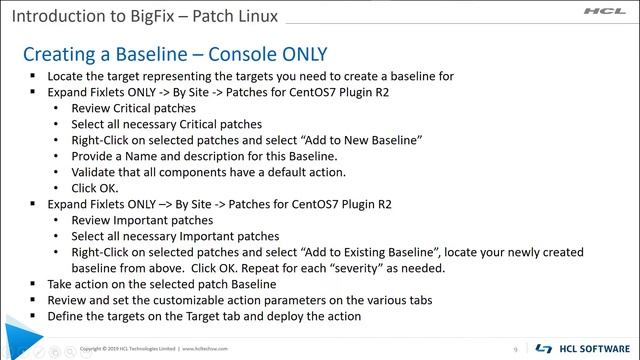 BigFix Foundation Series - Intro to Linux Patching смотреть онлайн