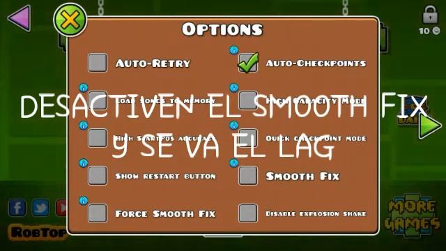 Como quitar el lag en Geometry Dash 2.11 Android смотреть онлайн