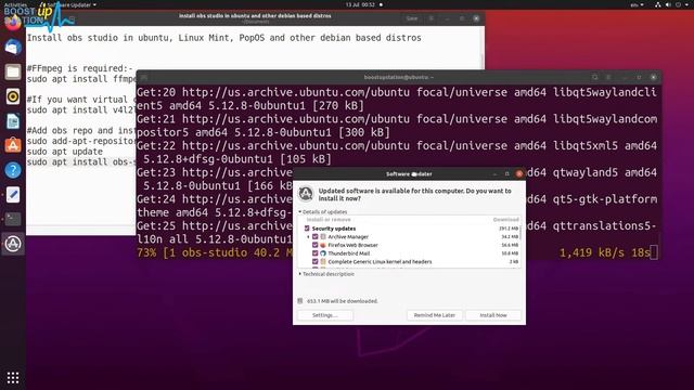 Install OBS Studio on Ubuntu | Install OBS Studio in Kali Linux | Free Screen Recorder for Ubuntu смотреть онлайн