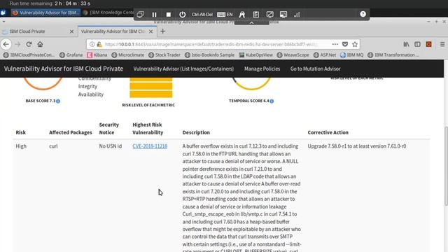 IBM Cloud Private Vulnerability Advisor Demo смотреть онлайн