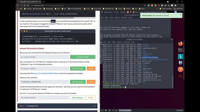 TryHackMe Walkthrough: Linux Fundamentals 3 смотреть онлайн