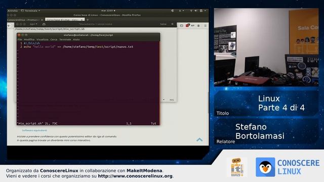 Corso Base Linux parte 4 di 4 смотреть онлайн