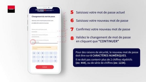 SG CONNECT:  Première CONNEXION