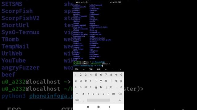Sin saber de dónde llegan tu llamas (TERMUX- Phoneinfoga en Acción ..🤓 смотреть онлайн