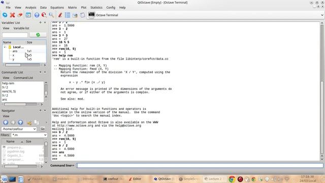MATLAB/@GNUOctave Tutorial - 01 Installation and Introduction смотреть онлайн
