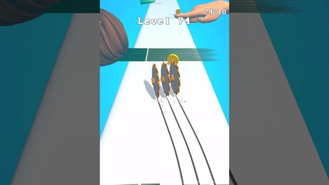 Slice Nail - All Levels Gameplay Android,ios (Level 74) смотреть онлайн