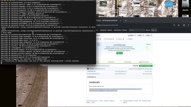 How to setup Multicraft with one command: Install Walkthrough on Ubuntu 16.04 смотреть онлайн