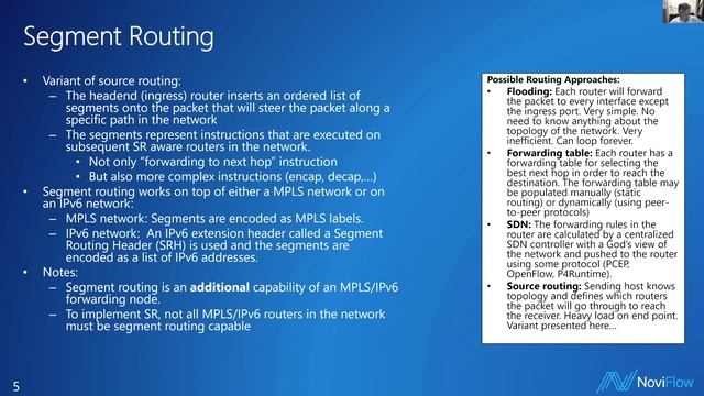 SDN&NFV World Congress 2020 - Segment Routing for Ipv6 (SRv6) with NoviFlow's CyberMapper смотреть онлайн