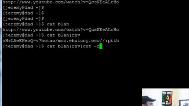 Linux Cut and Rev commands (Reverse) смотреть онлайн